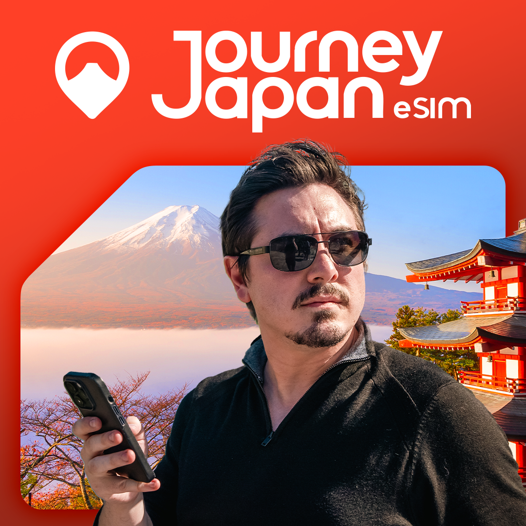Journey Japan tourist travel eSIM